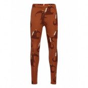 Leggings Aop Anteater Leggings Orange Lindex