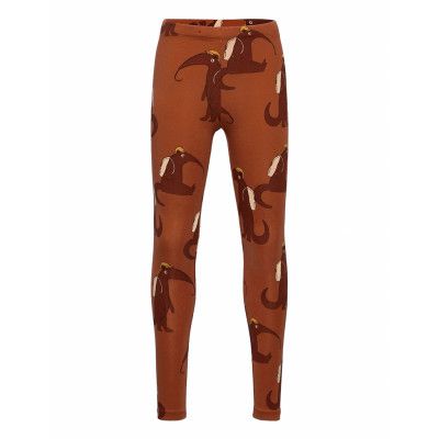 Leggings Aop Anteater Leggings Orange Lindex