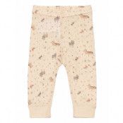 Leggings - Aop Bottoms Sweatpants Beige CeLaVi