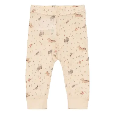 Leggings - Aop Bottoms Sweatpants Beige CeLaVi
