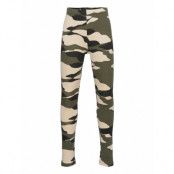 Leggings Aop Camo Leggings Grön Lindex