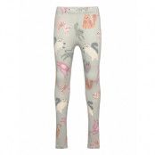 Lindex Leggings Aop Cats Multi/patterned