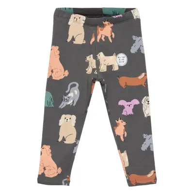 Leggings Aop Dogs Animals Frie Leggings Multi/mönstrad Lindex