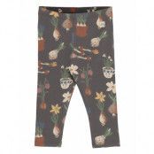 Leggings Aop Flower Bulb Leggings Multi/mönstrad Lindex