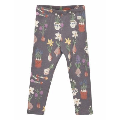 Leggings Aop Flower Bulb Leggings Multi/mönstrad Lindex