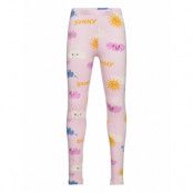 Leggings Aop Fluffy Clouds Leggings Multi/mönstrad Lindex