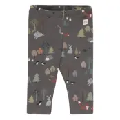 Leggings Aop Forest Leggings Grå Lindex