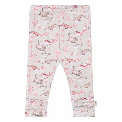 Leggings Aop Bottoms Leggings Rosa Minymo