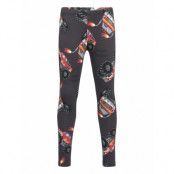 Leggings Aop Monstertruck Bottoms Leggings Grå Lindex