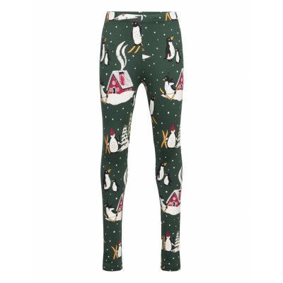 Leggings Aop Penguin Sets Tracksuits Green Lindex