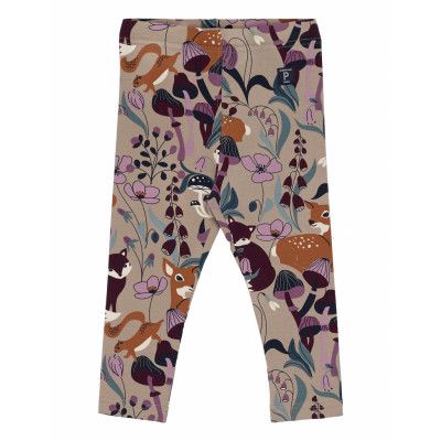 Leggings Aop Preschool Leggings Brun Polarn O. Pyret