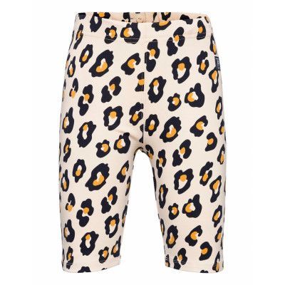 Leggings Aop School Shorts Gul Polarn O. Pyret