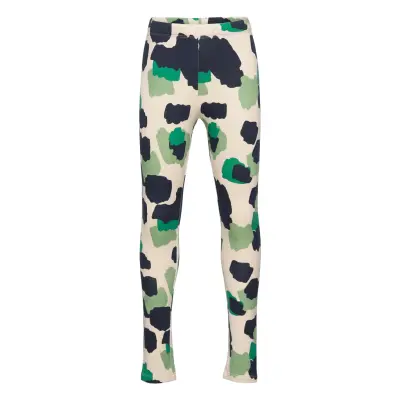 Leggings Aop Shark Leggings Grön Lindex