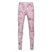 Leggings Aop Sweet Leggings Rosa Lindex