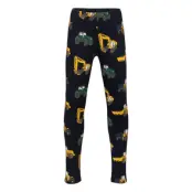 Leggings Aop Vehicles Leggings Blå Lindex