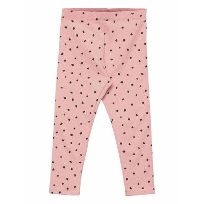 Leggings Basic Aop Leggings Rosa Lindex