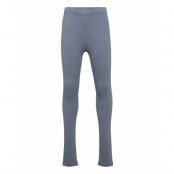 Lindex Leggings Basic Brushed Inside Blå