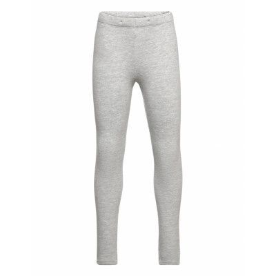 Lindex Leggings Basic Brushed Melange Grå
