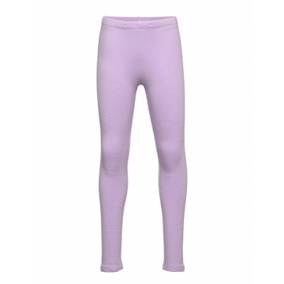 Leggings Basic Brushed Solid Leggings Lila Lindex