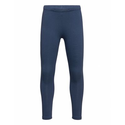 Leggings Basic Brushed Solid *Villkorat Erbjudande Leggings Marinblå Lindex