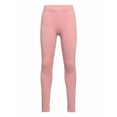 Leggings Basic Brushed Solid *Villkorat Erbjudande Leggings Rosa Lindex