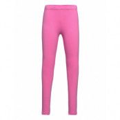 Leggings Basic Brushed Solid Leggings Rosa Lindex