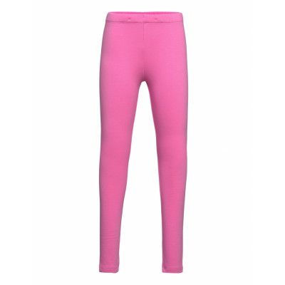 Leggings Basic Brushed Solid Leggings Rosa Lindex