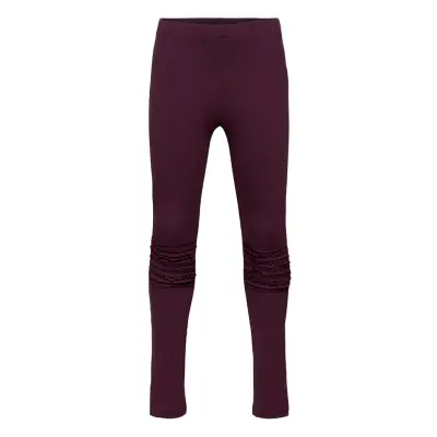 Leggings Basic Frill Knee Leggings Lila Lindex
