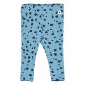 Leggings Basic Rib Dots Leggings Blå Lindex