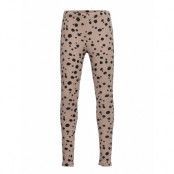 Leggings Basic Rib Dots Leggings Rosa Lindex