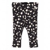 Leggings Basic Rib Dots Leggings Svart Lindex