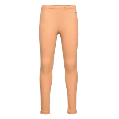 Leggings Basic Rib Leggings Beige Lindex