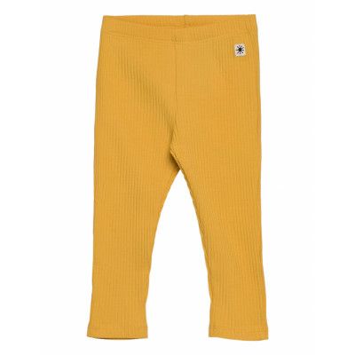 Leggings Basic Rib Leggings Gul Lindex