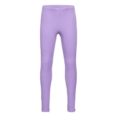 Leggings Basic Rib Leggings Lila Lindex