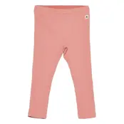 Leggings Basic Rib Leggings Rosa Lindex