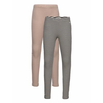 Leggings Basic Rib Y D Solid 2 Leggings Multi/mönstrad Lindex