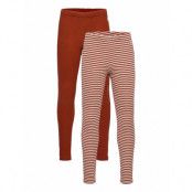 Leggings Basic Rib Y D Solid 2 Leggings Orange Lindex