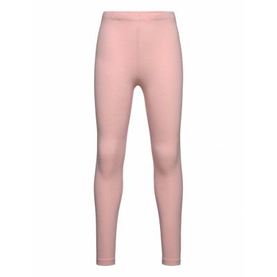 Leggings Basic Sj Solid Bottoms Leggings Pink Lindex
