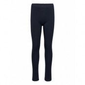 Leggings Basic Sj Solid Leggings Blå Lindex