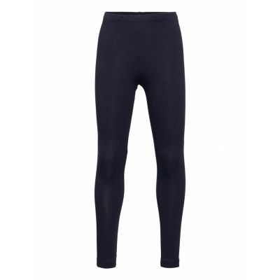 Leggings Basic Solid Leggings Blå Lindex