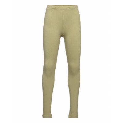 Leggings Basic Solid Leggings Grön Lindex