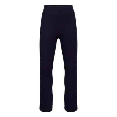 Flared Leggings *Villkorat Erbjudande Leggings Marinblå Mango