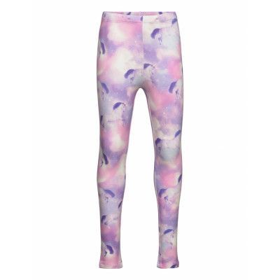 Leggings Br Unicorn Photoprin Leggings Lila *Villkorat Erbjudande Lindex