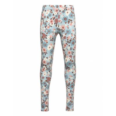 Leggings Brushed Aop Flowers Leggings Multi/mönstrad Lindex