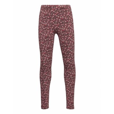 Leggings Brushed Flower Aop Leggings Multi/mönstrad Lindex