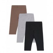 Lindex Leggings Brushed Inside 3 P Svart