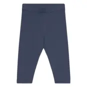 Lindex Leggings Brushed Inside Basic Marinblå