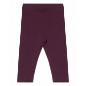 Lindex Leggings Brushed Inside Basic Lila