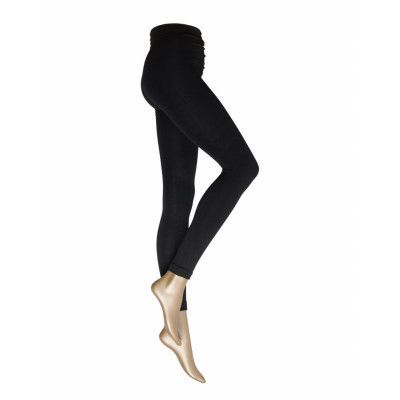 Lindex Leggings Brushed Inside Svart