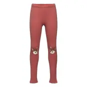Leggings Brushed Inside Leggings Röd Lindex